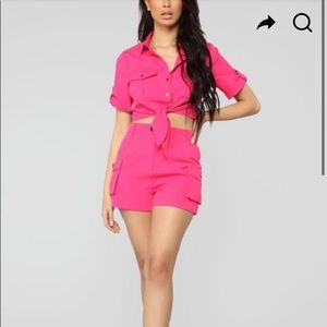 Fashion Nova Colorful Dream Cargo Set